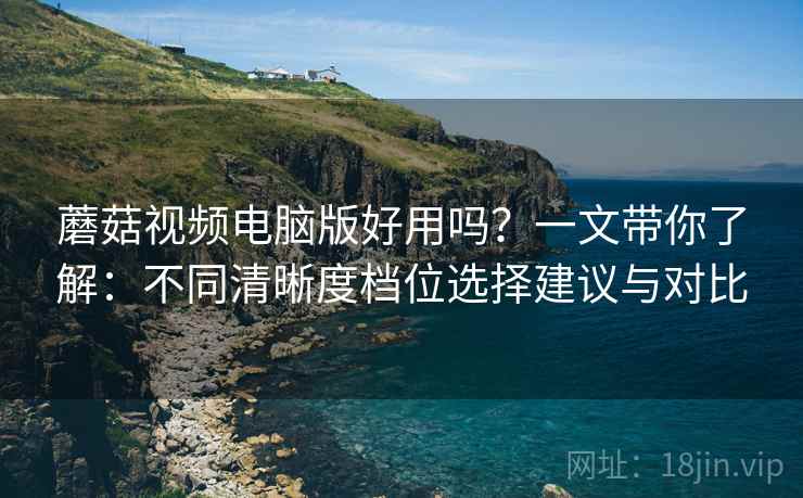 蘑菇视频电脑版好用吗？一文带你了解：不同清晰度档位选择建议与对比