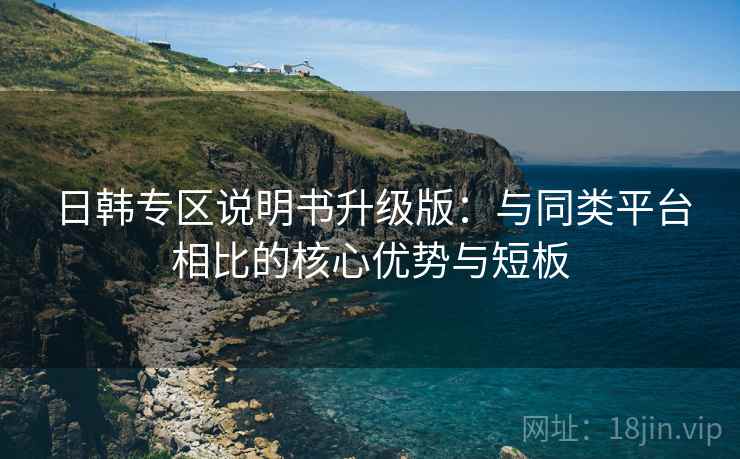 日韩专区说明书升级版：与同类平台相比的核心优势与短板