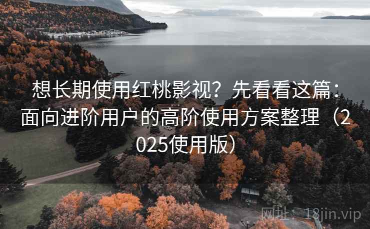 想长期使用红桃影视？先看看这篇：面向进阶用户的高阶使用方案整理（2025使用版）